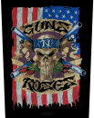 GUNS N ROSES - Flag - Rückenaufnäher / Backpatch